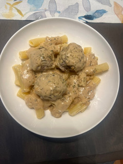 A picture of Swedish Meatballs.