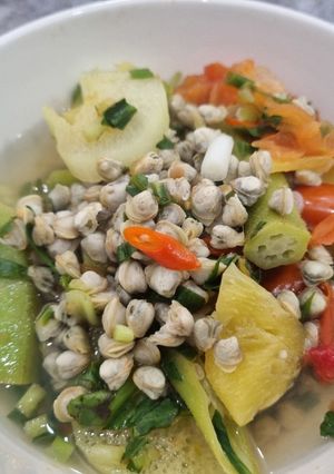 Hình của món Canh Chua Hến.
