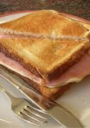 Une photo de Croque-Monsieur