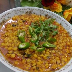 Chanay ki dal fry A picture of Chanay ki dal fry.