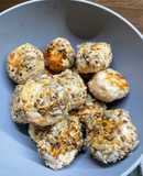 Albóndigas de pollo rellenas de queso (receta saludable)