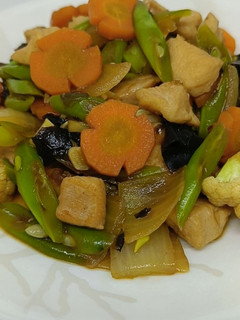 Foto resep Tumis ayam sayur
