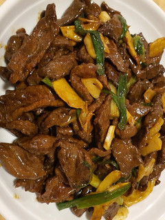 Gambar Stir-fry Beef with Spring Onions & Ginger