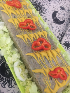 Una foto de ⭐️BUDÍN DE BERENJENAS🍆 O ⭐️PAN DE BERENJENAS🍆 (sin harinas totalmente de vegetales)🍆🥕🫑🍆🌶🧅🥕