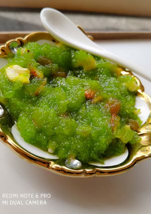 A picture of Watermelon Peels Halwa.