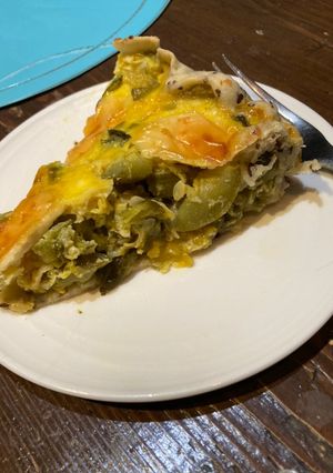 Una foto de Tarta de zapallito