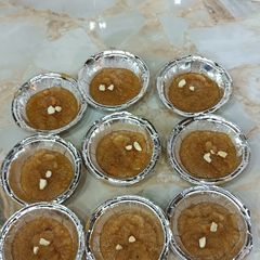 A picture of Suji Halwa.