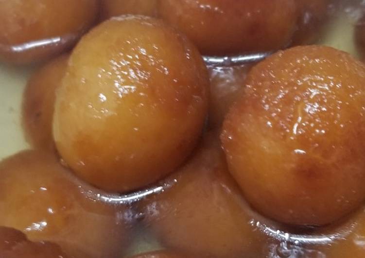 Recipe of Super Quick Homemade Bread gulab jamun