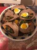 Colita de cuadril rellena