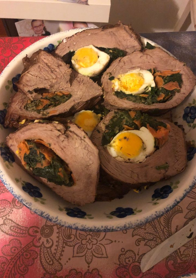Una foto de Colita de cuadril rellena