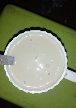 A picture of Short rice,Tiger nut, groundnut and coconut pap.