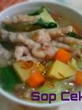 Sop Ceker Ayam Sederhana