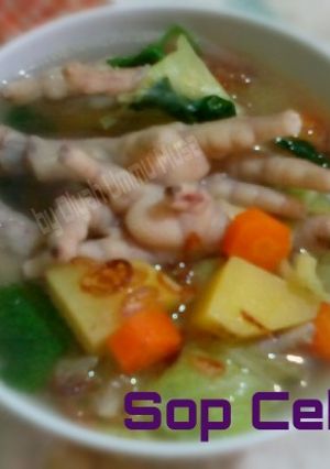 Foto resep Sop Ceker Ayam Sederhana