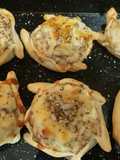 Canastitas de atún con salsita blanca, muy fáciles y ricas