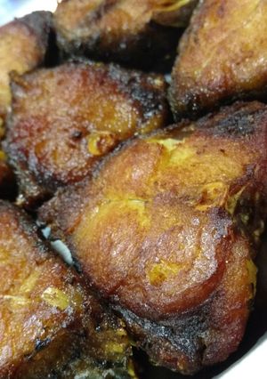 A picture of Rohu fish fry.