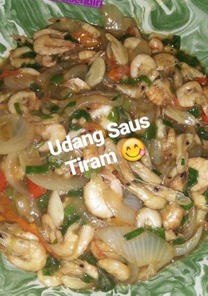 Foto resep Udang saus tiram