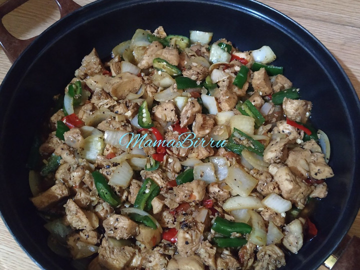 Cara Memasak Ayam Lada Hitam (Chicken Black Pepper) Gampang