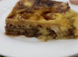 صورة لوصفة حلى التوست المحمص بالكريم كراميل