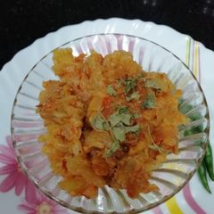 A picture of Bottle gourd bharta.