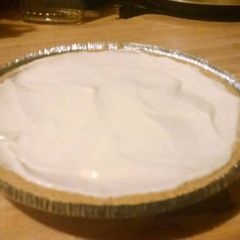 A picture of Lemon Cream Cheese Pie.