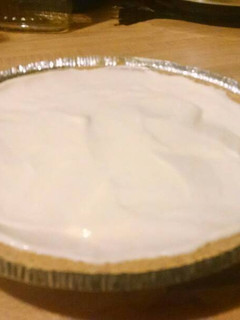 A picture of Lemon Cream Cheese Pie.