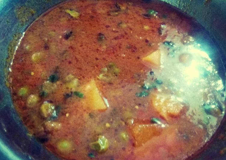 Easiest Way to Make Quick Aloo Matar ki sabji