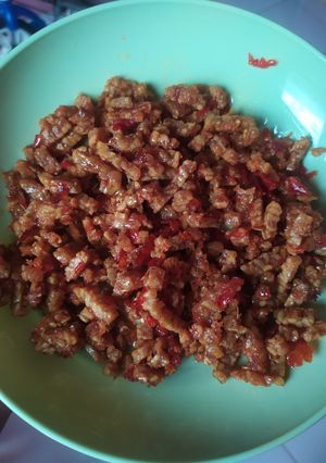 Foto resep Tempe orek pedas manis
