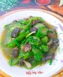 Lòng vịt xào mướp