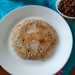 A picture of Sooji oats chilla.