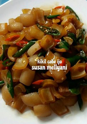 Foto resep Kikil cabe ijo