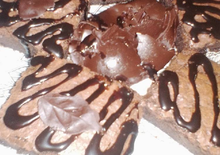 Recipe of Appetizing Chocolate fudge Brownies