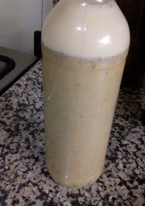 Una foto de Ponche de crema Casero
