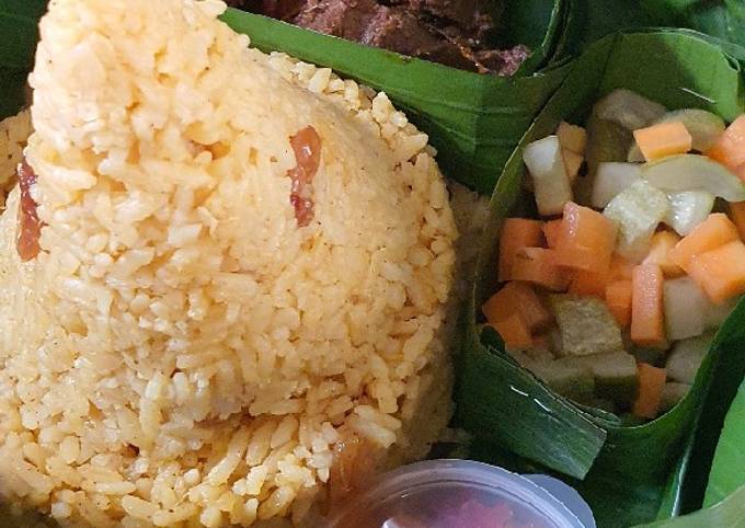 Anti Ribet, Membuat 99. Nasi minyak dan kelengkapannya Bunda Pasti Bisa