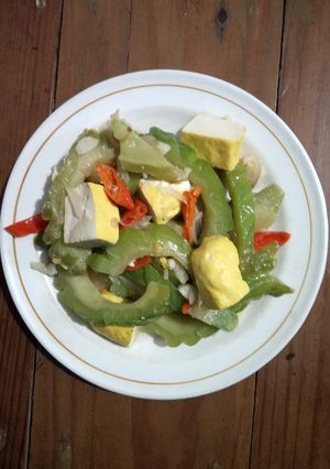 Foto resep 503) Tumis Pare Tahu