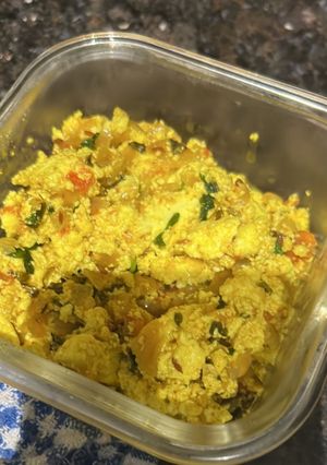 पनीर की भुजी (Paneer ki bhuji recipe in Hindi) रेसिपी मुख्य फोटो