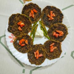 Peas Mini Cheela A picture of Peas Mini Cheela.