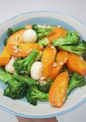 Foto resep Tumis Brokoli Wortel ala Restoran Chinese
