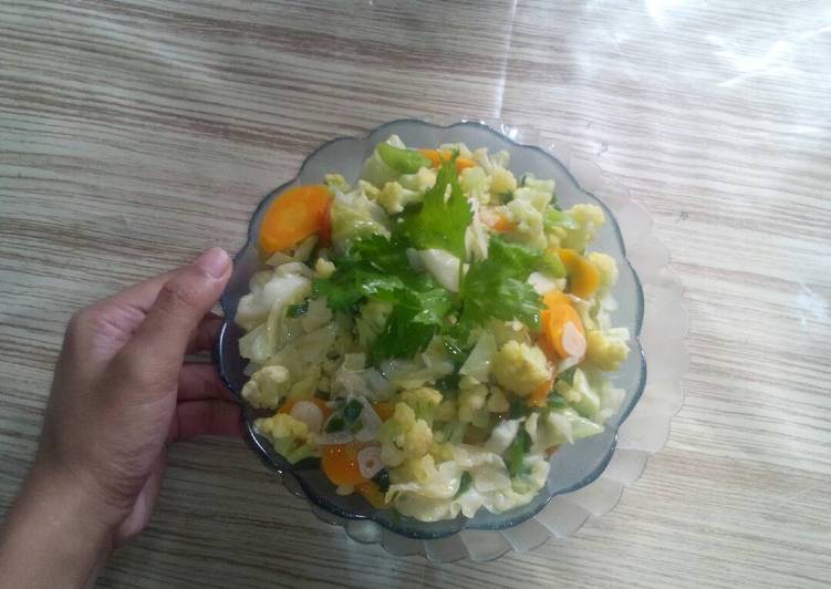 Resep Simple and Healthy Vegetable, Bisa Manjain Lidah