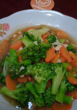 Foto resep Cah Brokoli Wortel