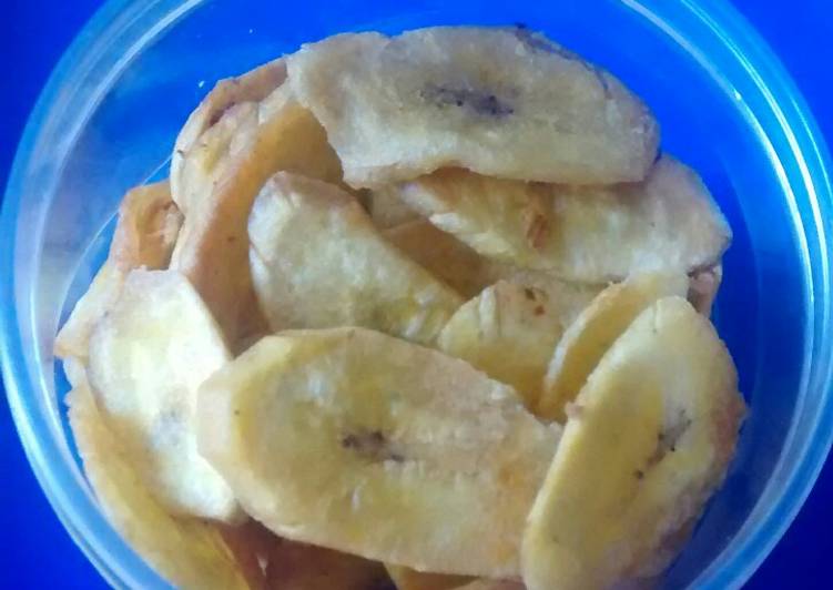 Resep Kripik pisang sederhana Anti Gagal