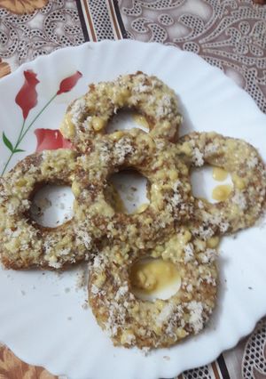 A picture of Bread ghevar.