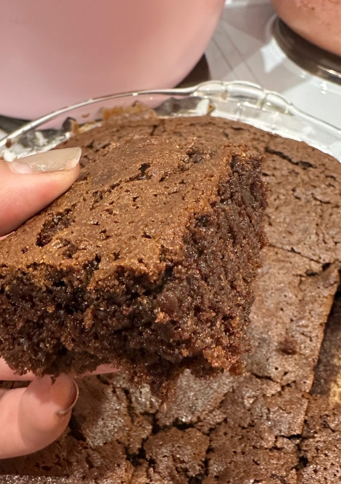 Una foto de Brownie saludable