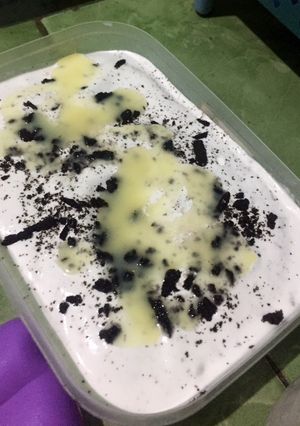 Foto resep Es krim Oreo leci sederhanau