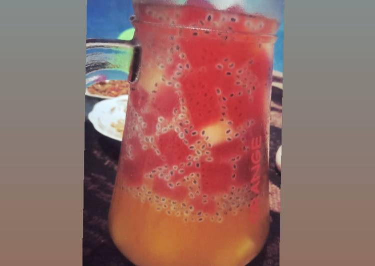 Langkah Mudah untuk Membuat Es kuning merah, Sempurna