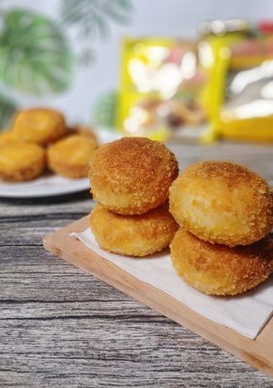 Foto resep 1032. Roti Goreng Tanpa Ulen Isian Bakso
