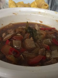 Foto resep Asem asem kikil