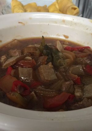 Foto resep Asem asem kikil