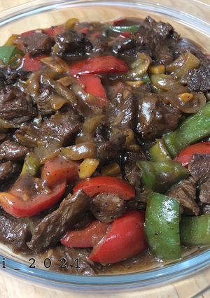 Foto resep Sapi Bumbu Lada Hitam