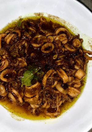 Foto resep Cumi Bumbu Hitam