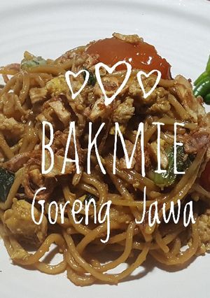 Foto resep Mie Goreng Jawa Pakai Spageti